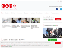 Tablet Screenshot of ccm-italia.org